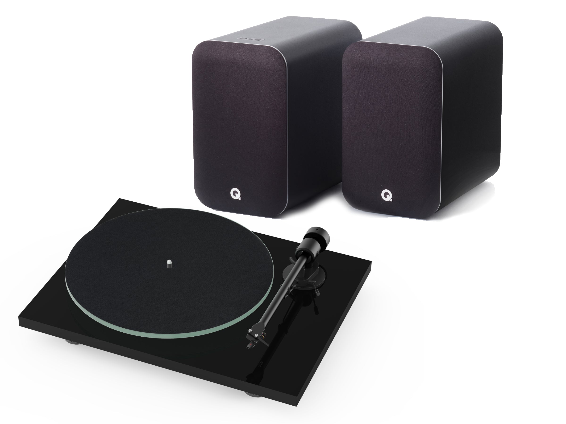 Pro-Ject T1 EVO Phono & Q Acoustic M20 Active Turntable System
