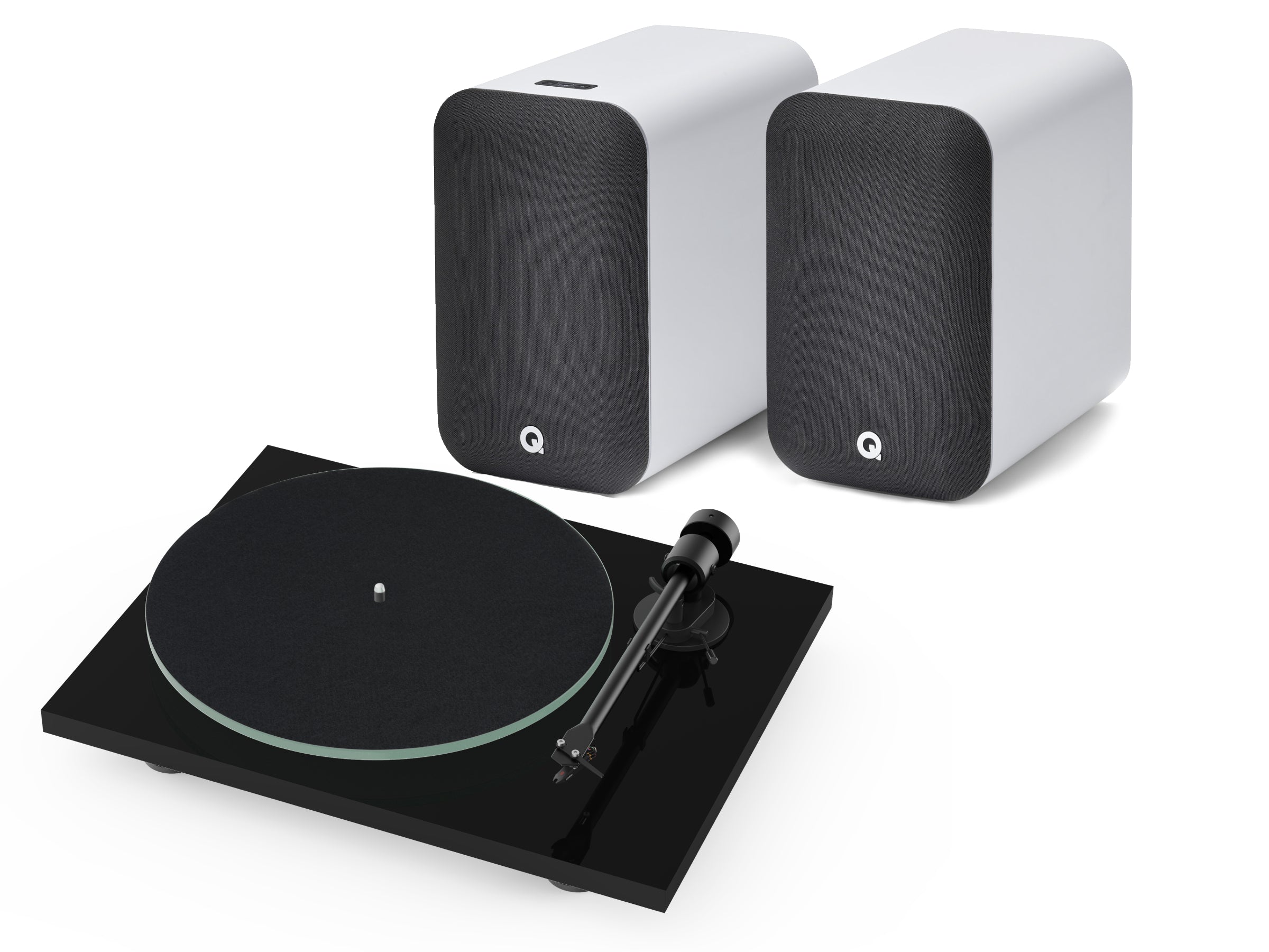 Pro-Ject T1 EVO Phono & Q Acoustic M20 Active Turntable System