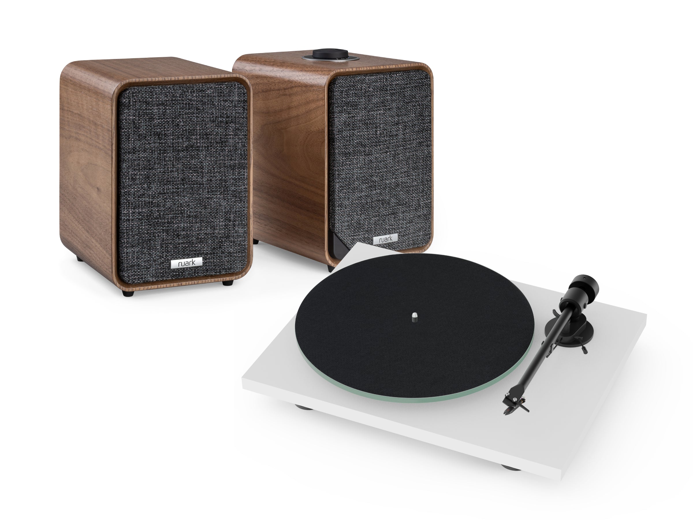 Pro-Ject T1 EVO BT Turntable + Ruark MR1 Mk3 Speakers