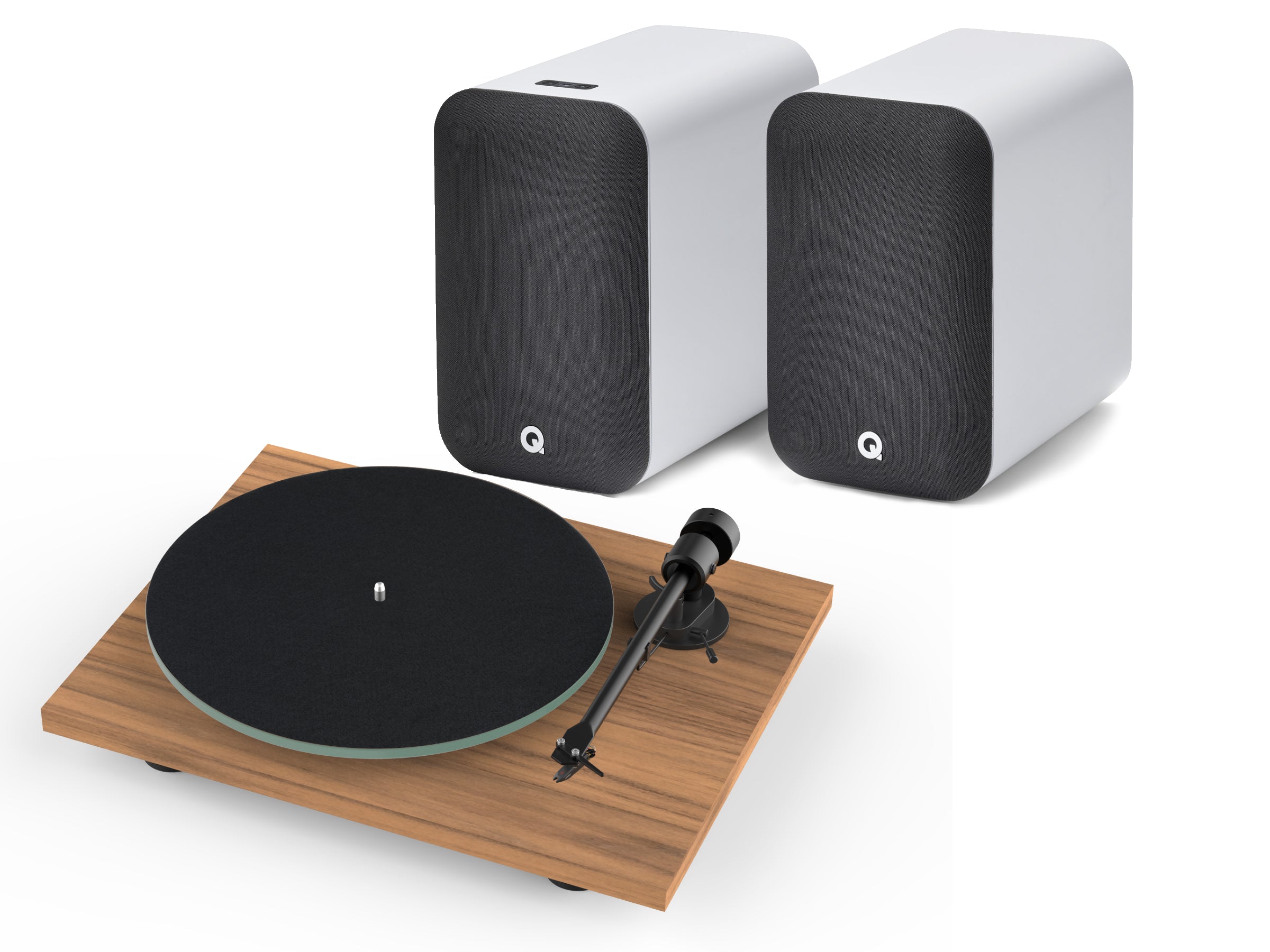 Pro-Ject T1 EVO Phono & Q Acoustic M20 Active Turntable System
