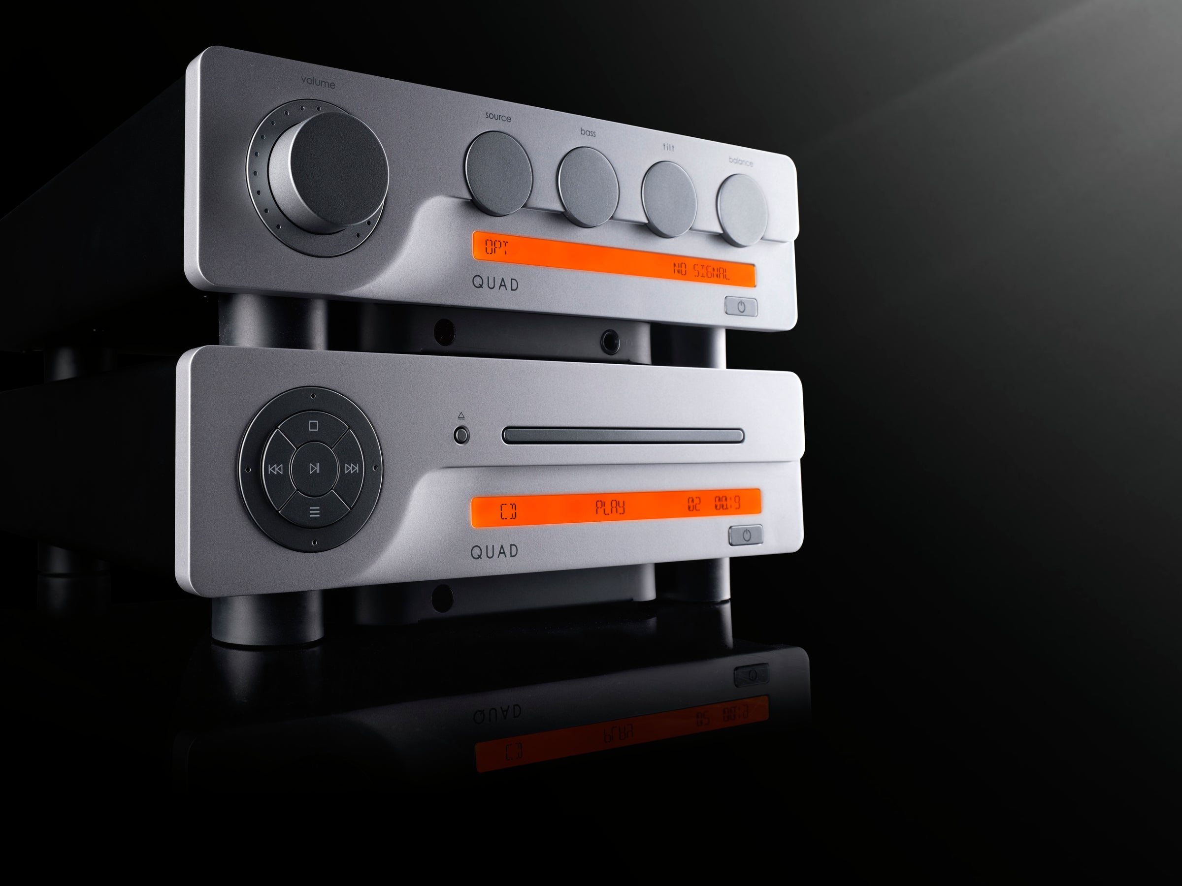 Quad 3 with Quad 3-CDT (Integrated Amplifier with CD Transport