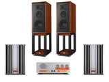 Quad 33/303 (2x Power Amps) (2024 Edition) + Wharfedale Super Linton