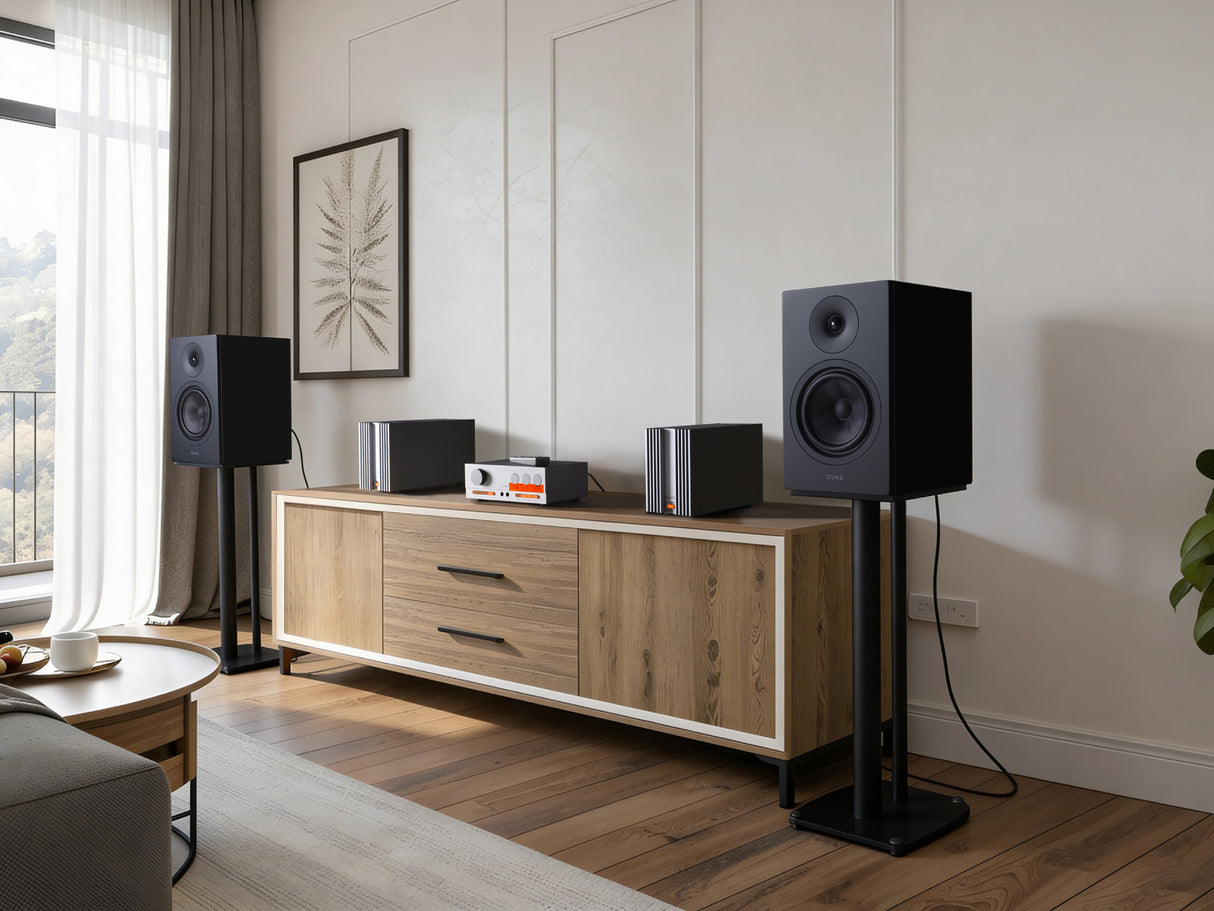 Quad Elegan 1 Bookshelf Speakers