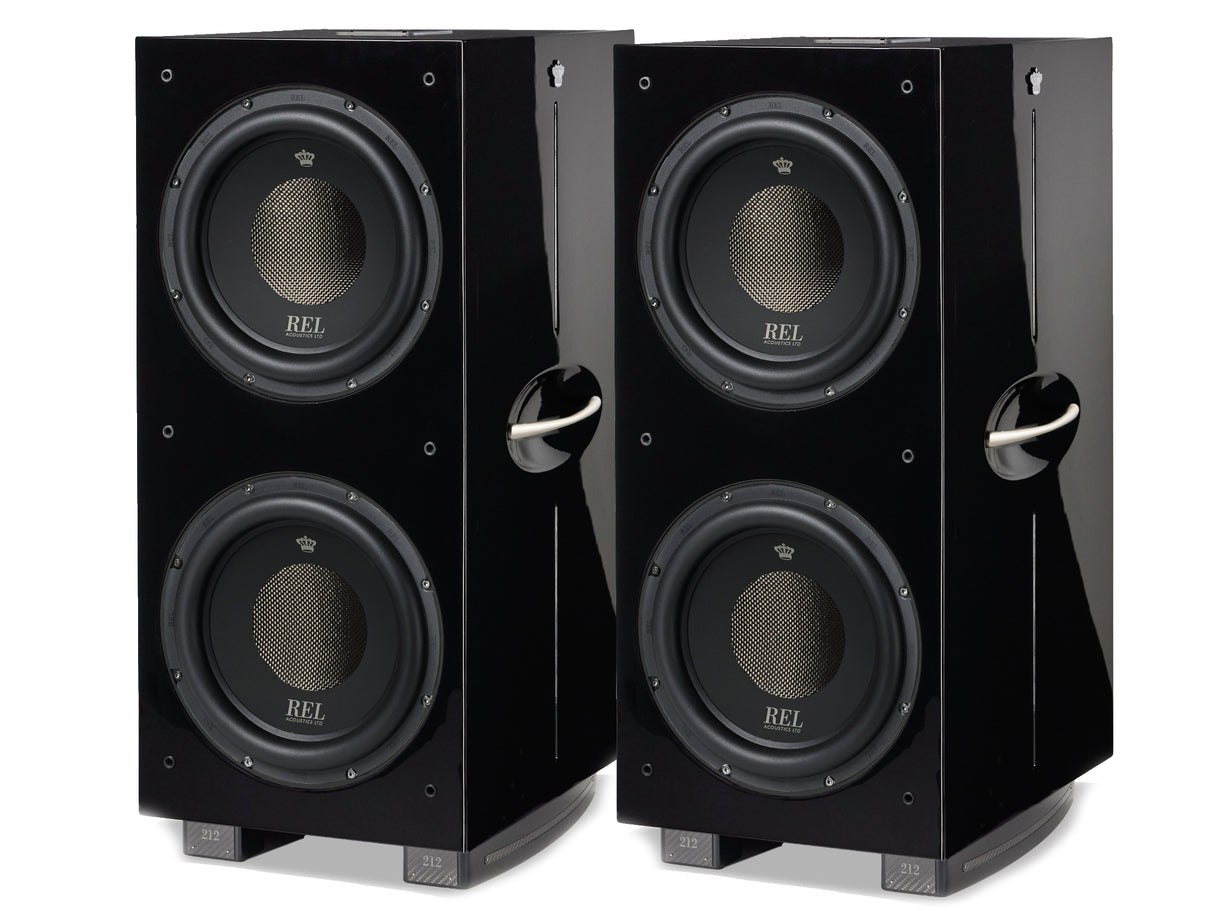 REL Acoustics 212 Black Label Subwoofer (Pair)