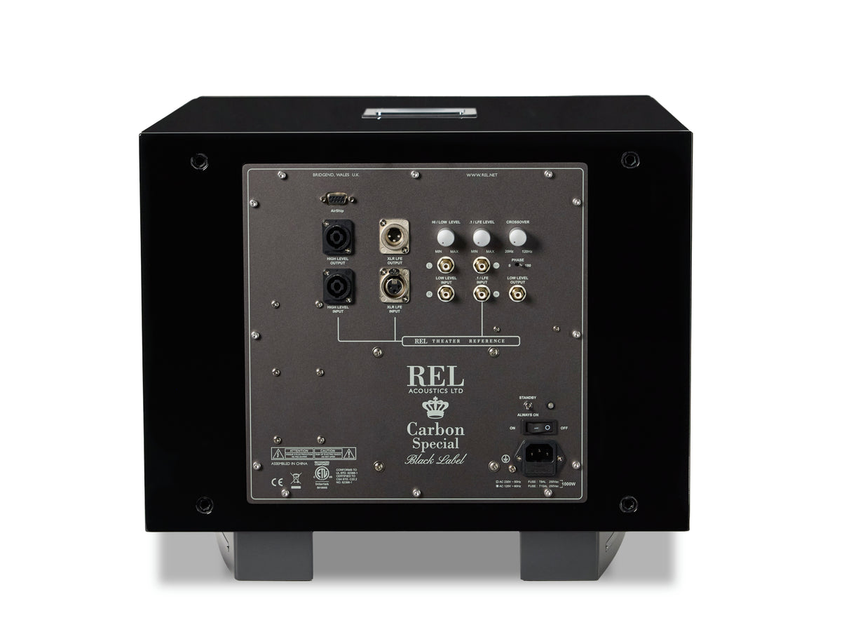 REL Acoustics Carbon Special Black Label Subwoofer (Pair)