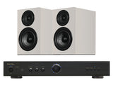 Rotel A8 Integrated Amplifier with Wharfedale Diamond 12.1i Bookshelf Speakers