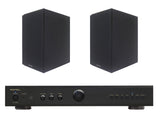 Rotel A11 MkII Integrated Amplifier with Amora 5 Bookshelf Speakers