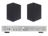 Rotel A11 MkII Integrated Amplifier with Amora 5 Bookshelf Speakers