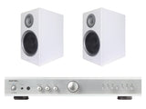 Rotel A11 MkII Integrated Amplifier with Amora 5 Bookshelf Speakers