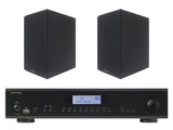 Rotel A14 MkII Integrated Amplifier with Rotel Amora 5 Bookshelf Speaker
