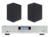 Rotel A14 MkII Integrated Amplifier with Rotel Amora 5 Bookshelf Speaker