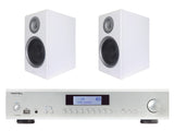 Rotel A14 MkII Integrated Amplifier with Rotel Amora 5 Bookshelf Speaker