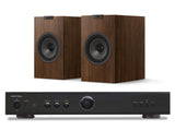 Rotel A8 with KEF Q1 META Bookshelf Speakers