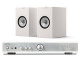 Rotel A8 with KEF Q1 META Bookshelf Speakers