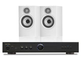 Rotel A8 with Bowers & Wilkins 607 S3 Bookshelf Speakers
