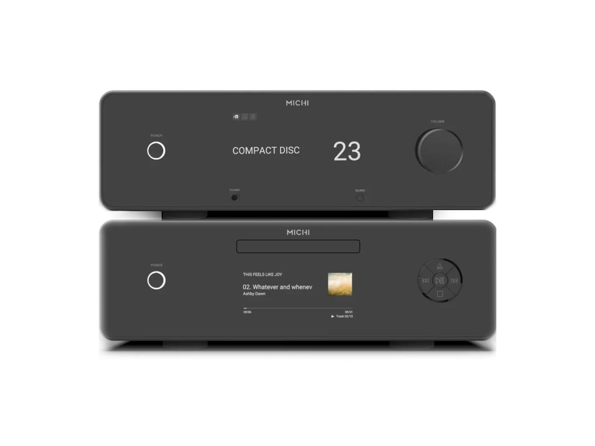 Rotel Michi Prestige X430 Integrated Amplifier with Q430 CD Player