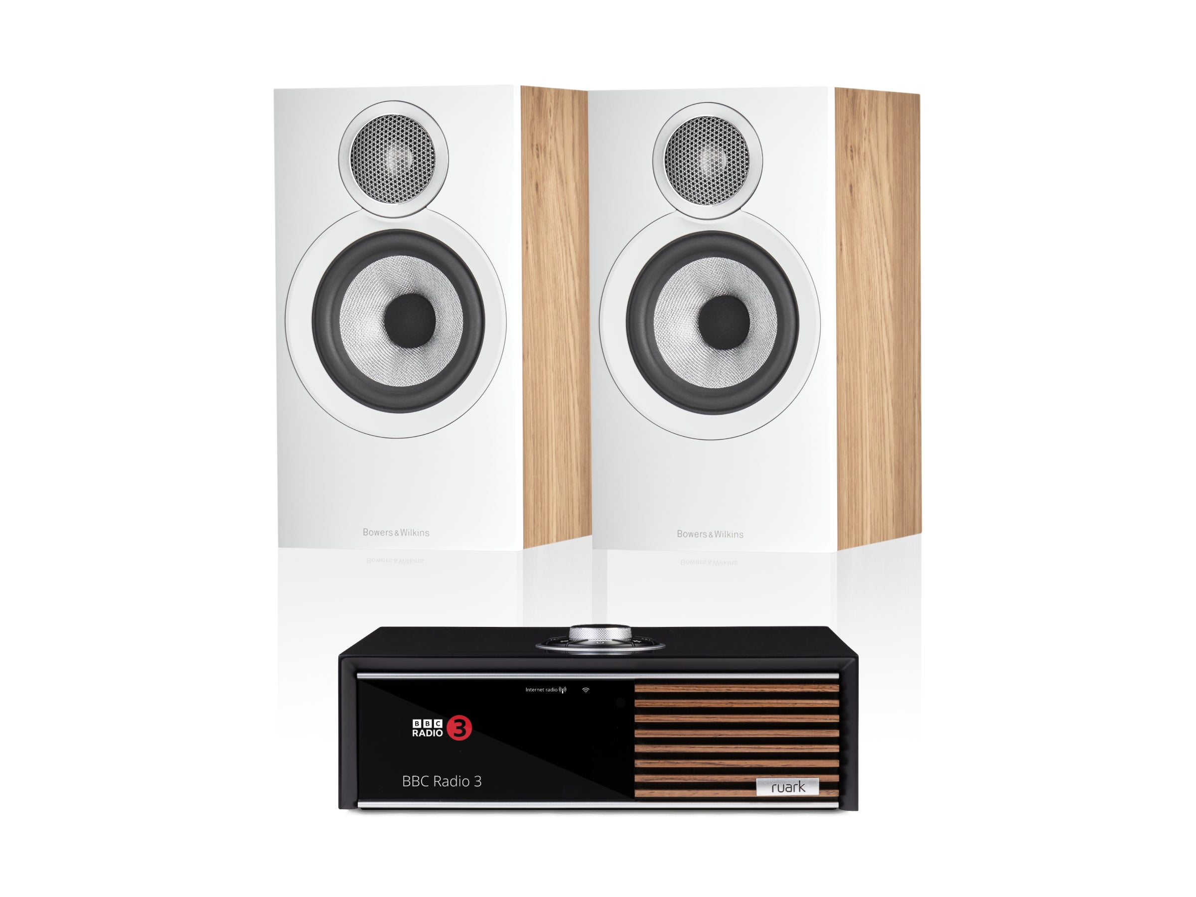 Ruark R610 with Bowers & Wilkins 607 S3