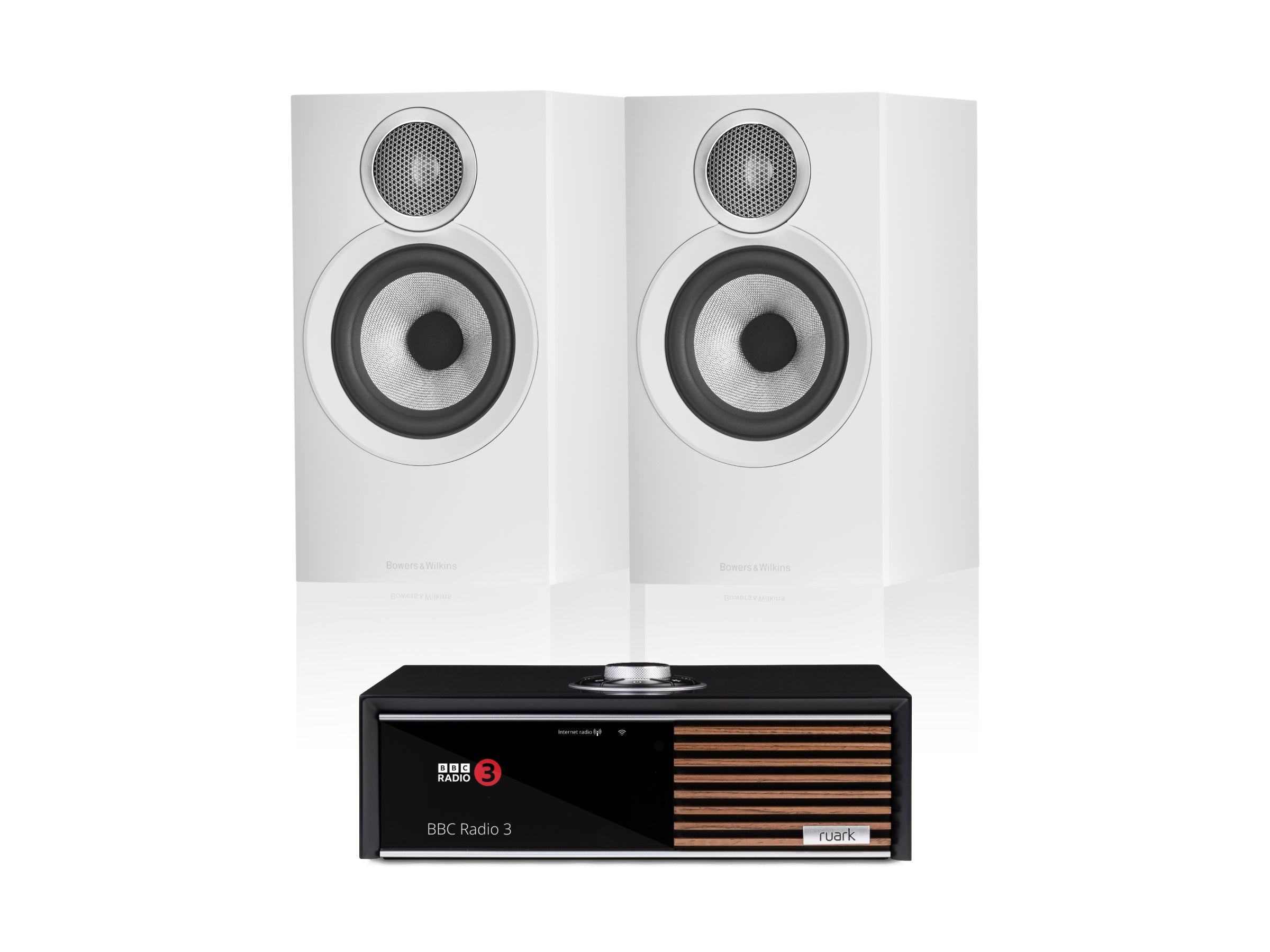 Ruark R610 with Bowers & Wilkins 607 S3