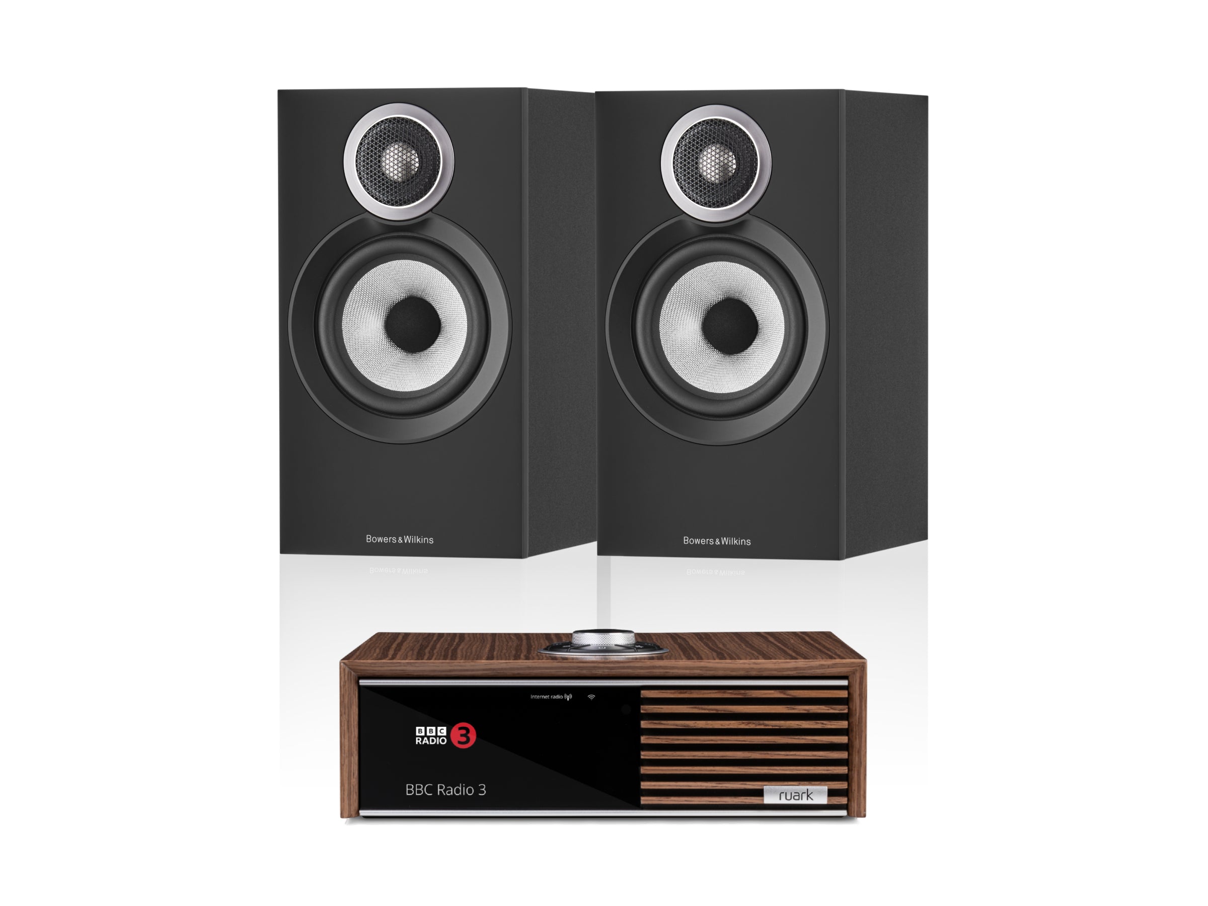 Ruark R610 with Bowers & Wilkins 607 S3