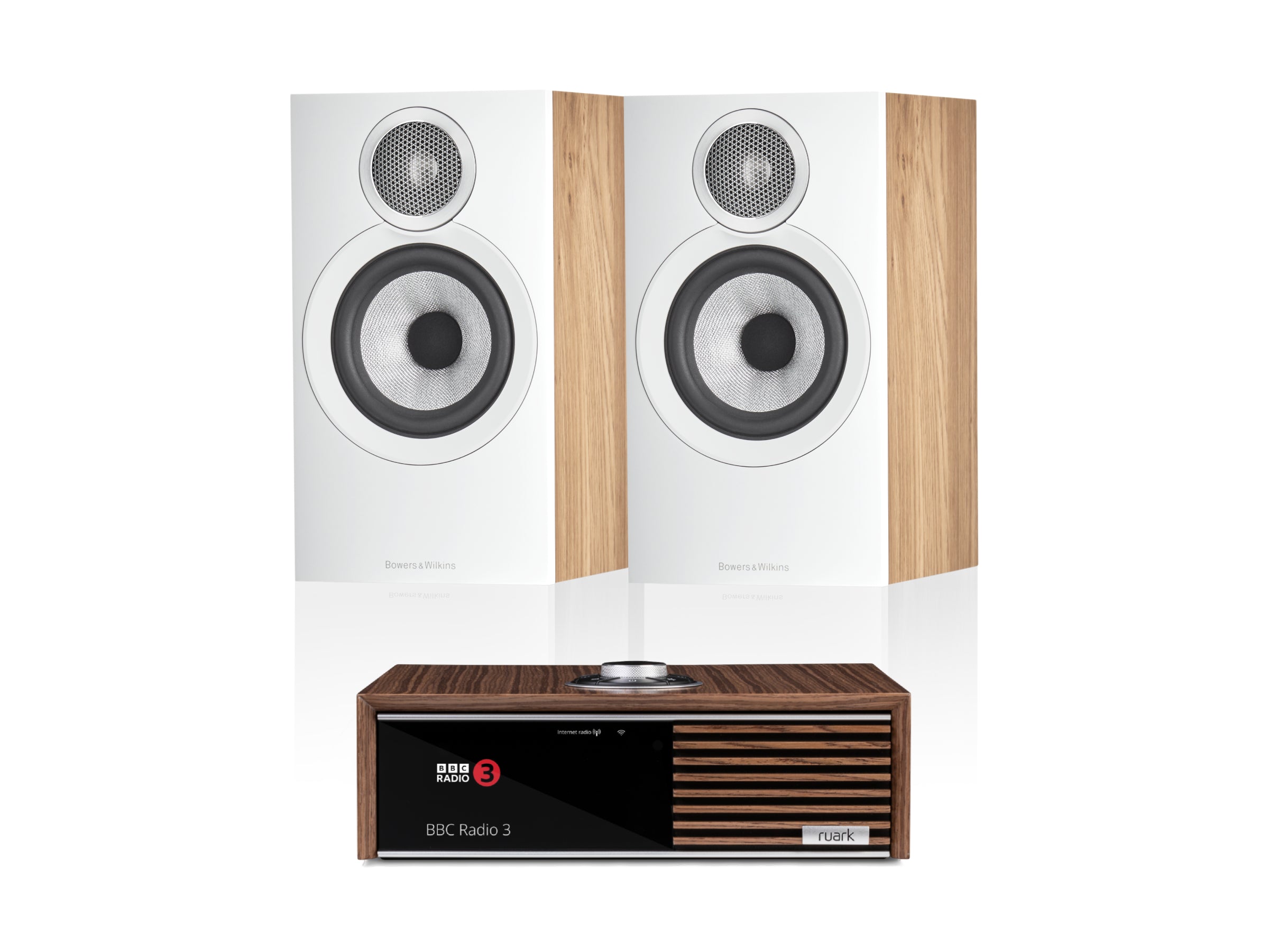 Ruark R610 with Bowers & Wilkins 607 S3