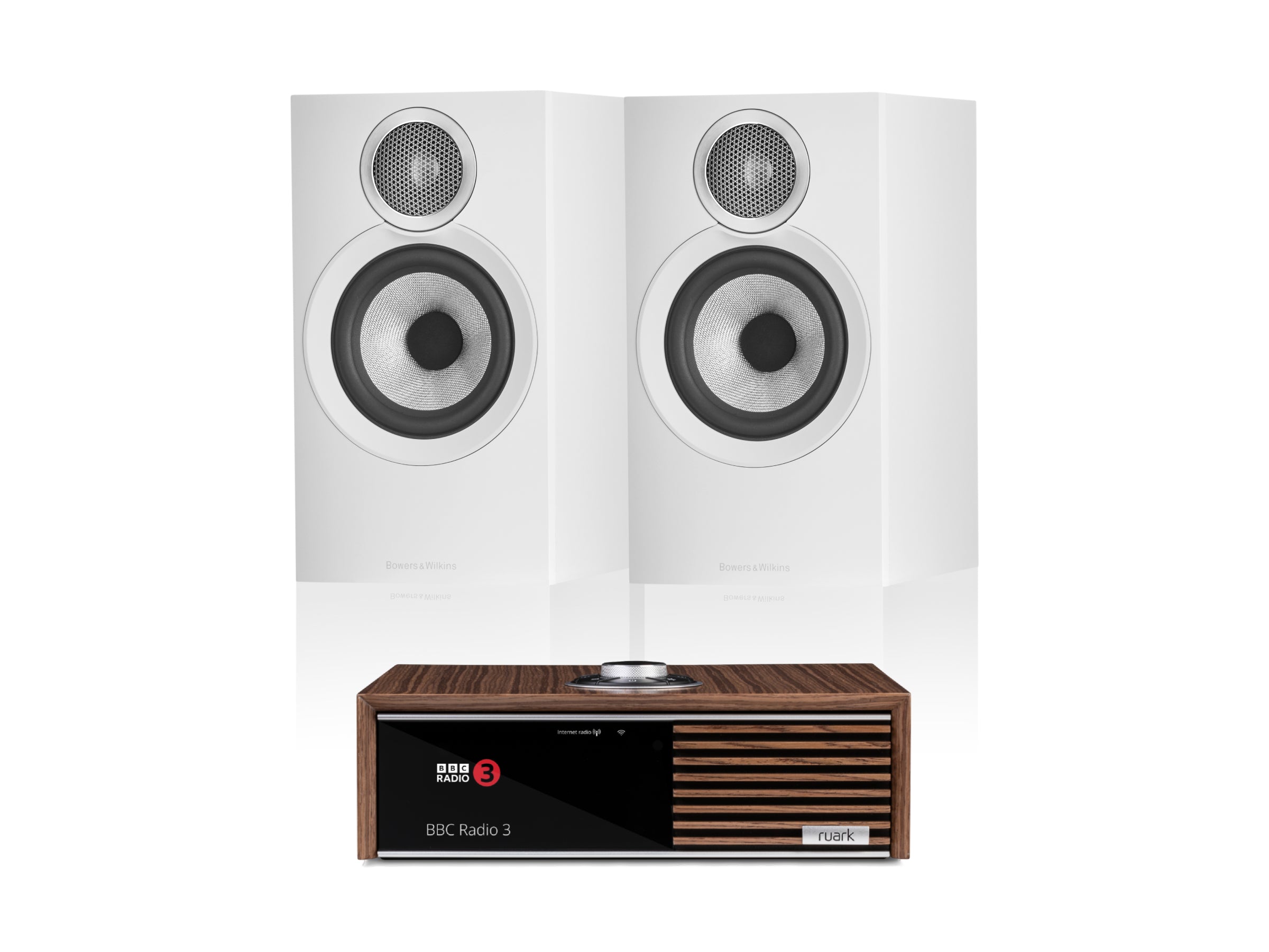 Ruark R610 with Bowers & Wilkins 607 S3