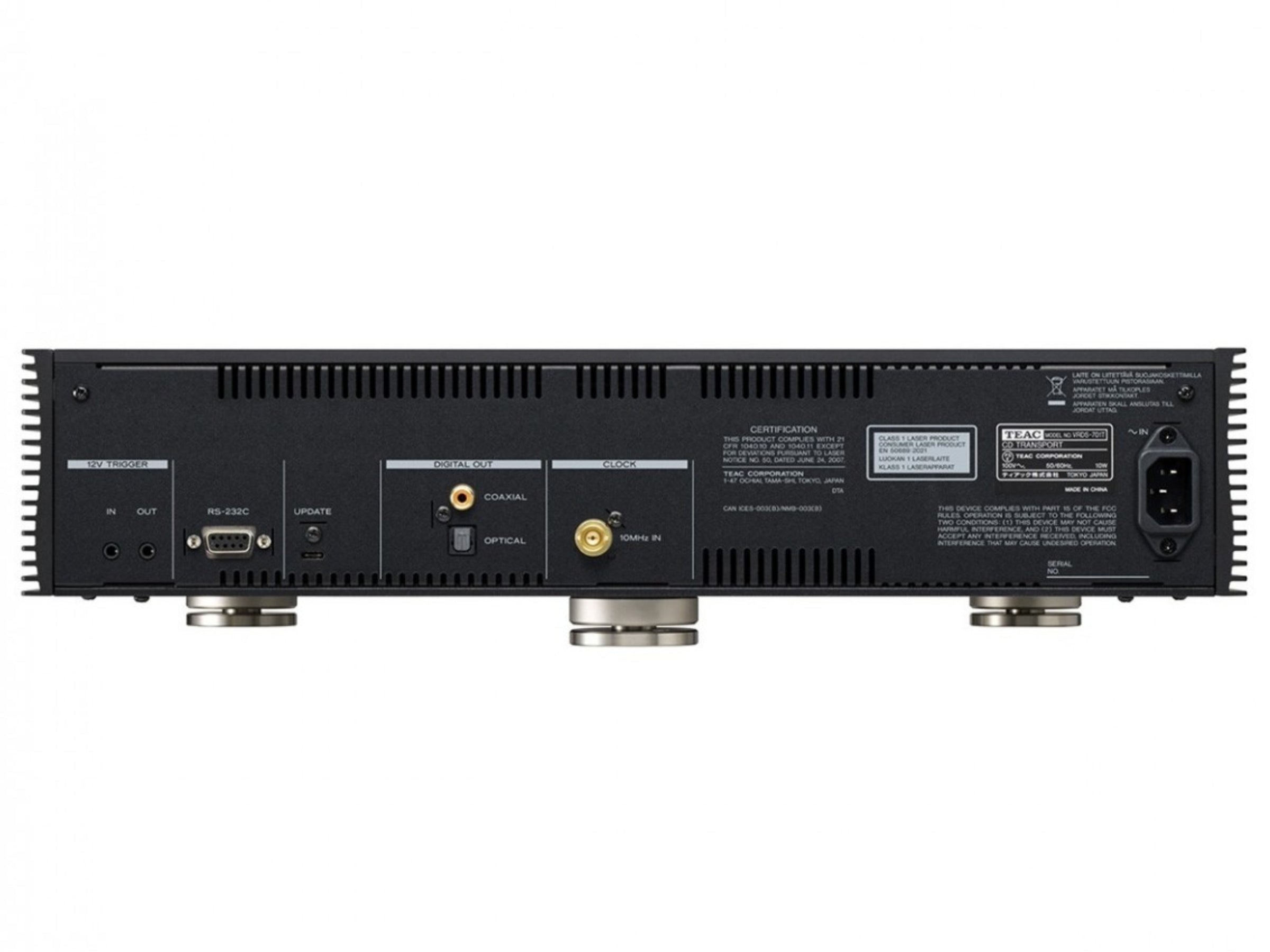 TEAC VRDS-701T CD Transport – Doug Brady HiFi