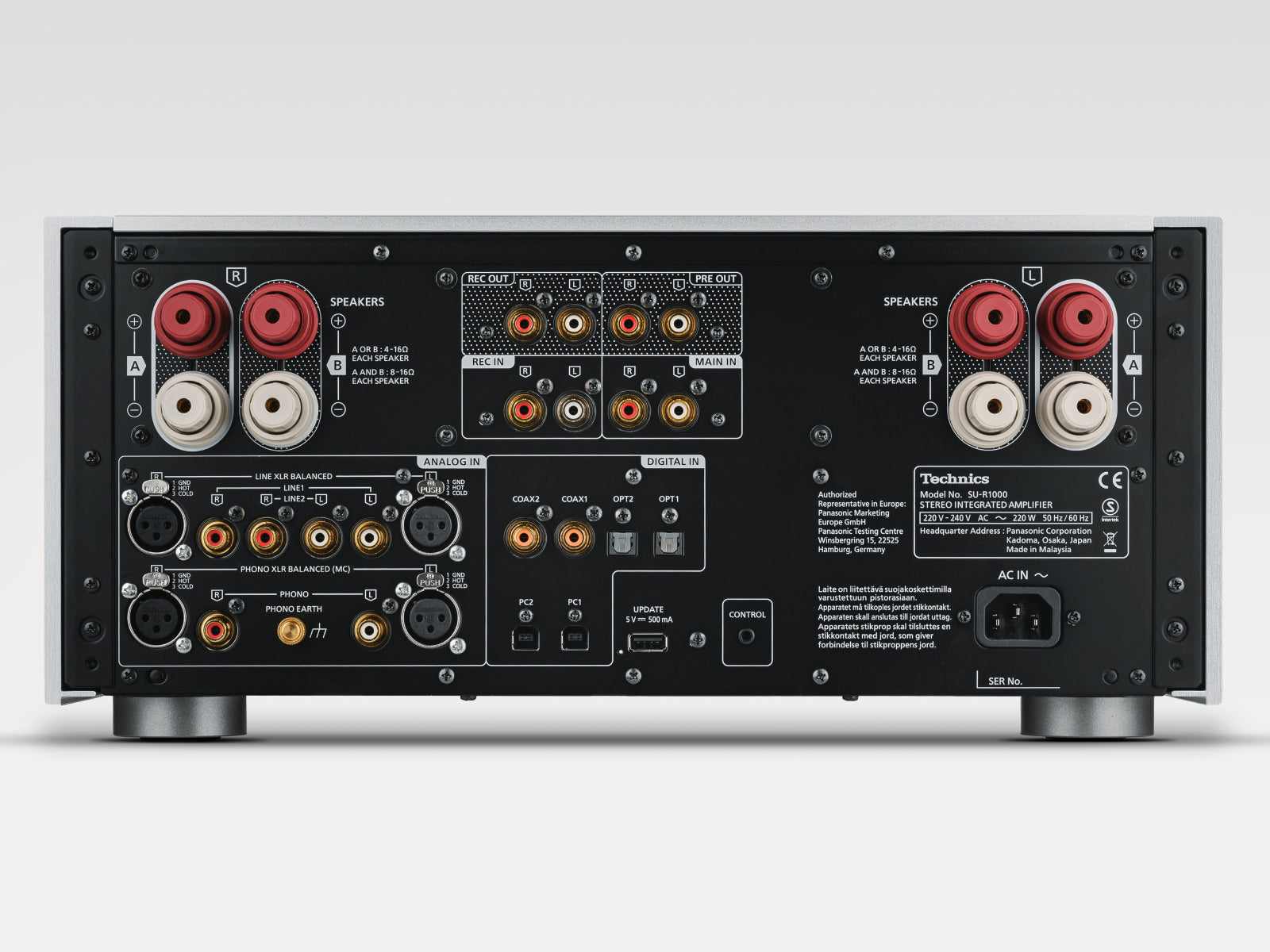 Technics SU-R1000 & SL-G700M2 Amplifier with Network / SACD Player
