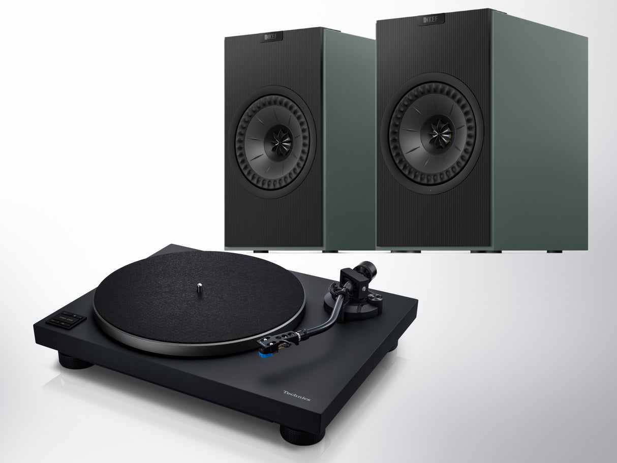 Technics SL-40CBT Direct Drive Turntable with KEF CODA W Wireless Turntable System