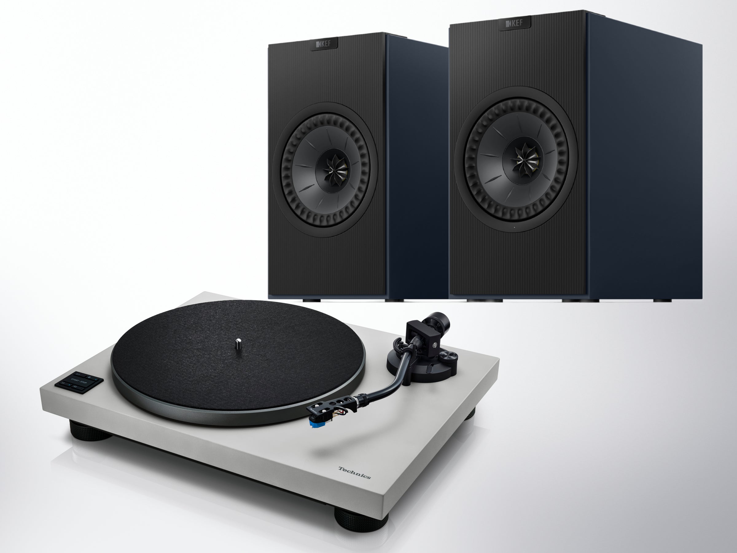 Technics SL-40CBT Direct Drive Turntable with KEF CODA W Wireless Turntable System