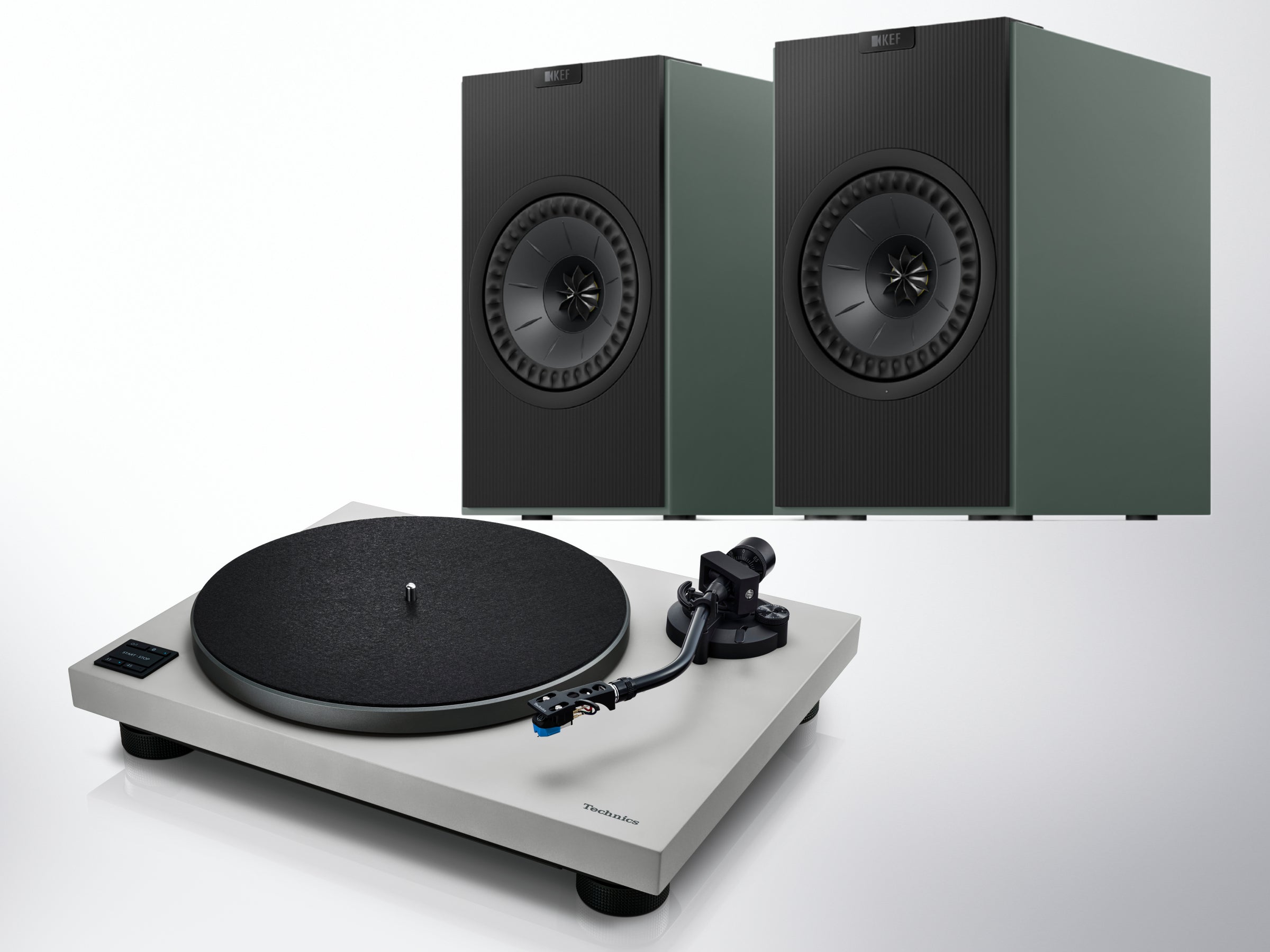 Technics SL-40CBT Direct Drive Turntable with KEF CODA W Wireless Turntable System