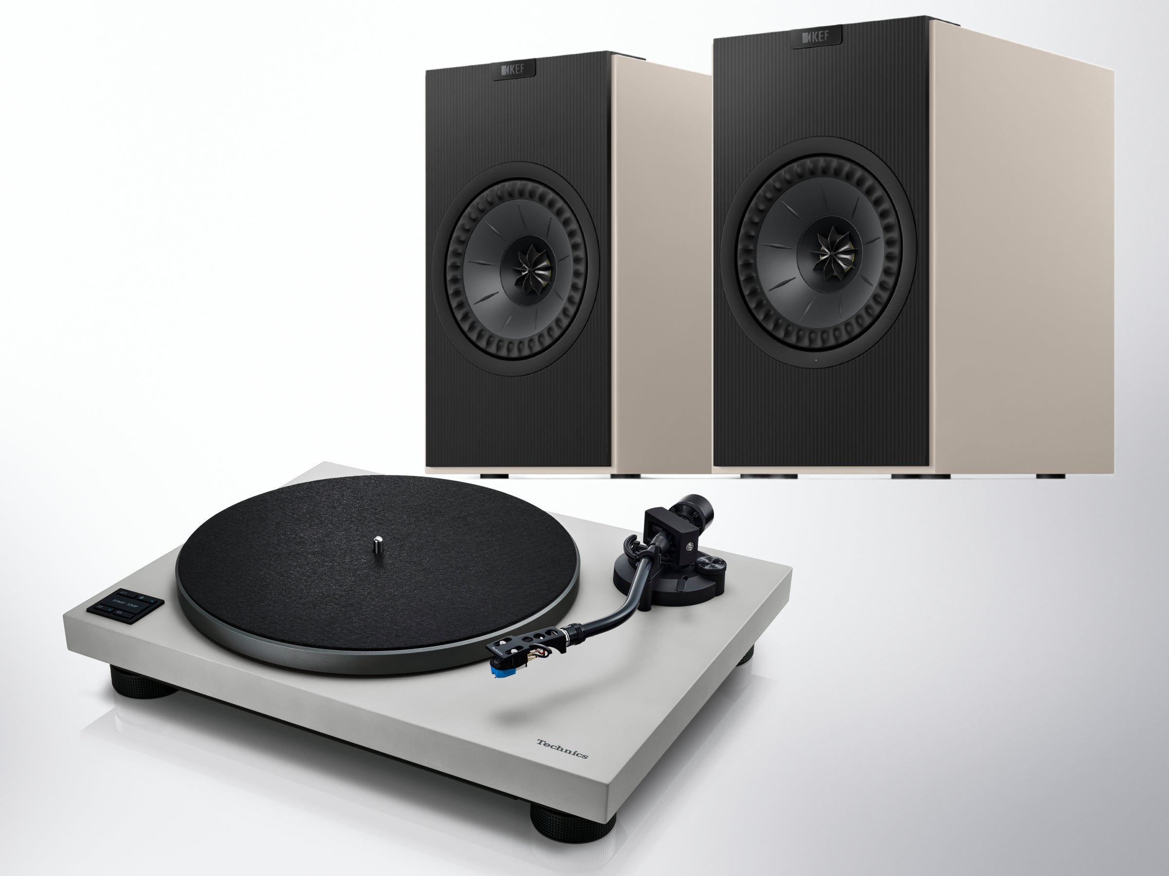 Technics SL-40CBT Direct Drive Turntable with KEF CODA W Wireless Turntable System