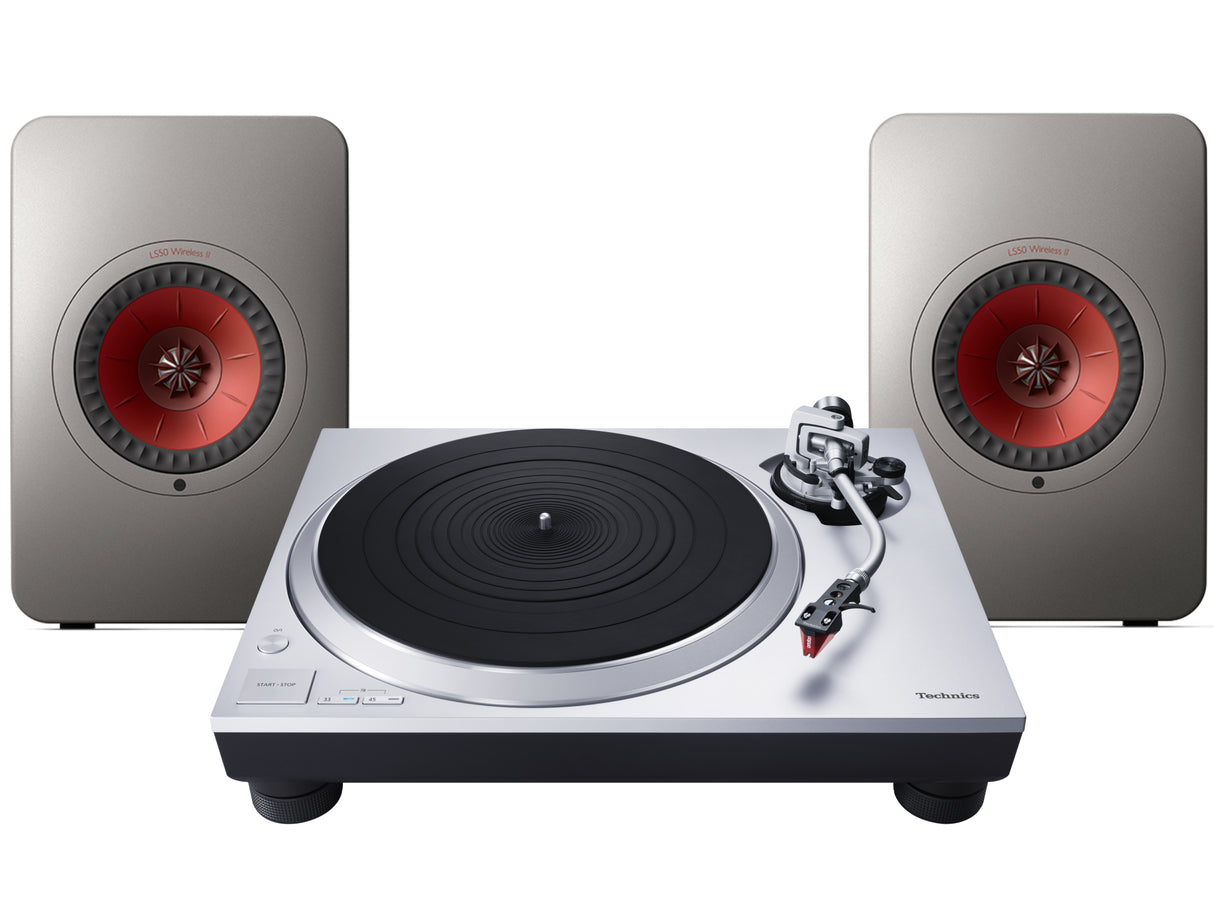 Technics SL-1500C Turntable + KEF LS 50 Wireless II Wireless Speaker System