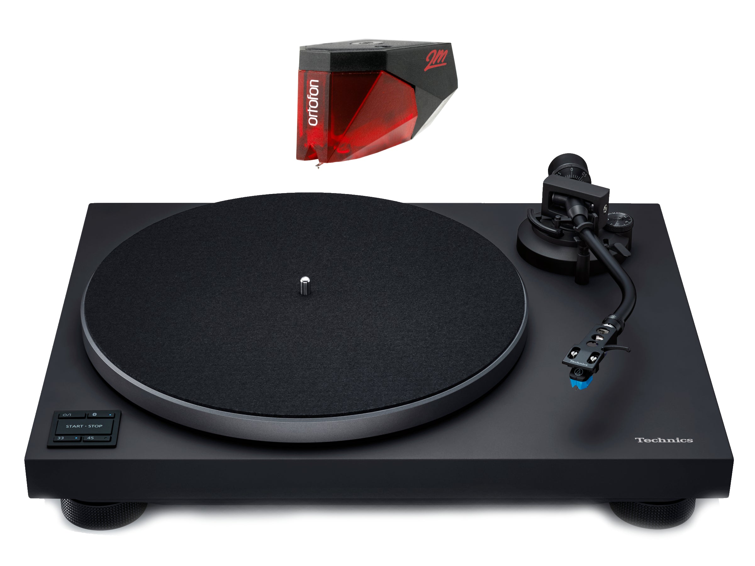 Technics SL-40CBT Direct Drive Turntable with Ortofon 2M Red Moving Magnet Cartridge