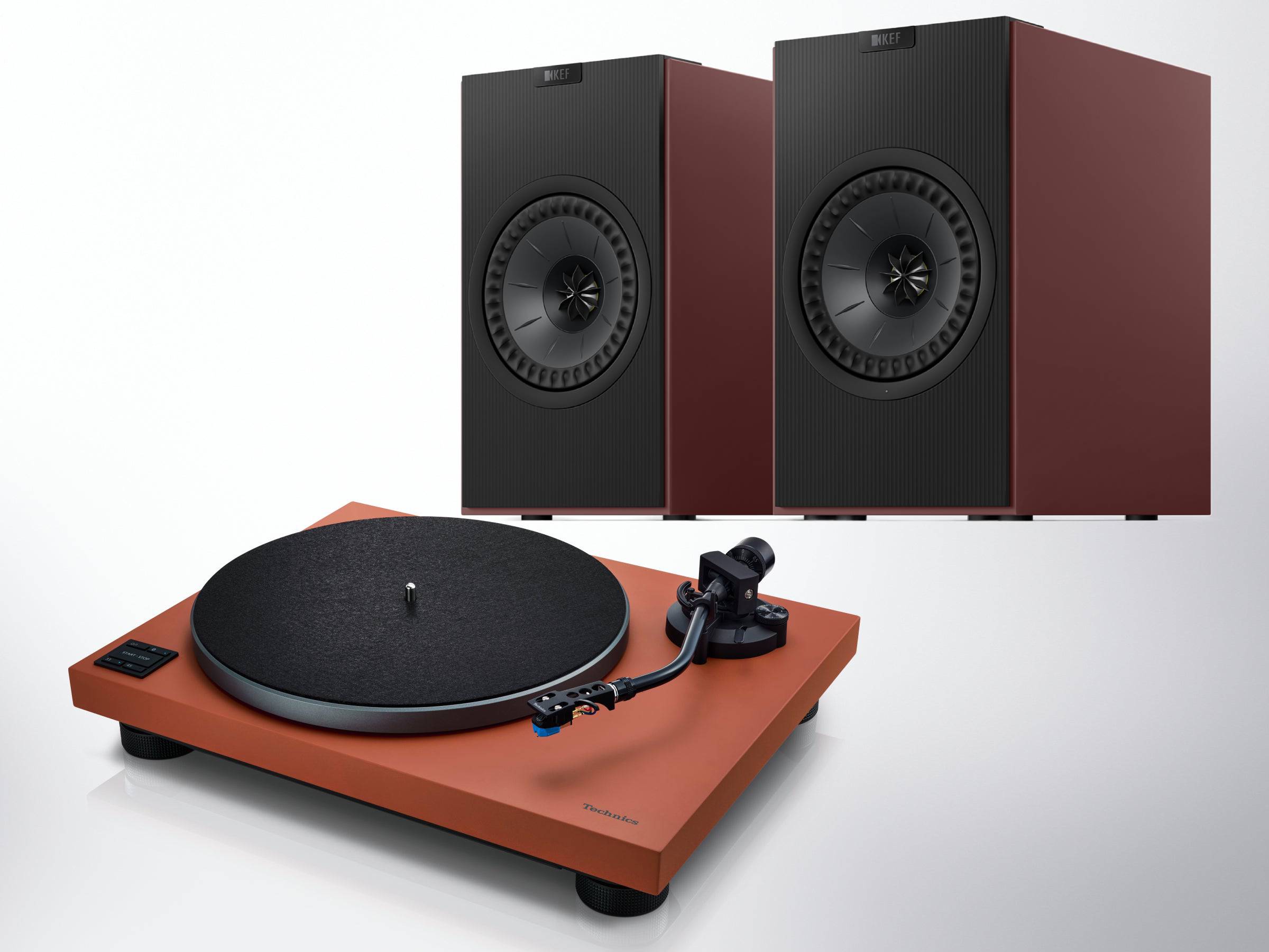 Technics SL-40CBT Direct Drive Turntable with KEF CODA W Wireless Turntable System