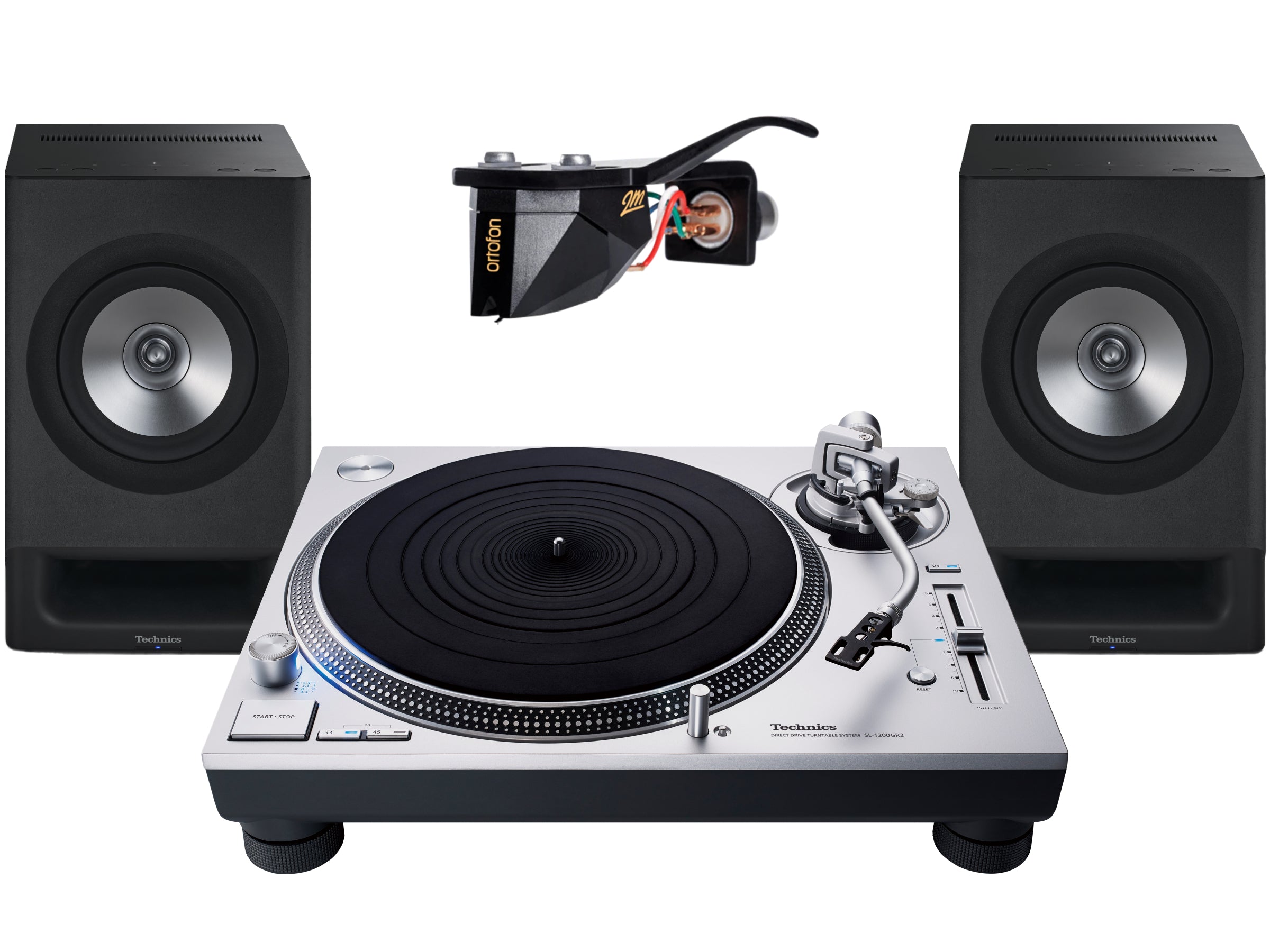 Technics SL-1200GR2 Turntable + SC-CX700 Wireless Speaker Technics SL-1200GR2 Turntable + SC-CX700 Wireless Speaker