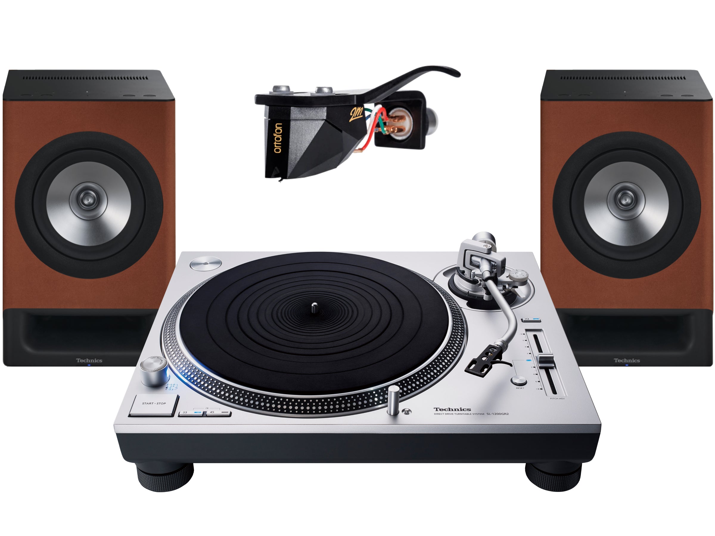 Technics SL-1200GR2 Turntable + SC-CX700 Wireless Speaker Technics SL-1200GR2 Turntable + SC-CX700 Wireless Speaker