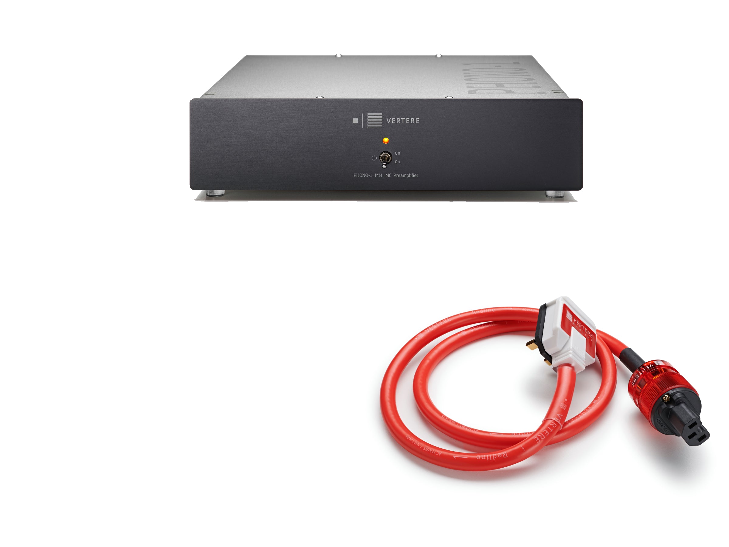 Vertere PHONO-1 MKII L Phono stage MM/MC with Redline Mains Pack