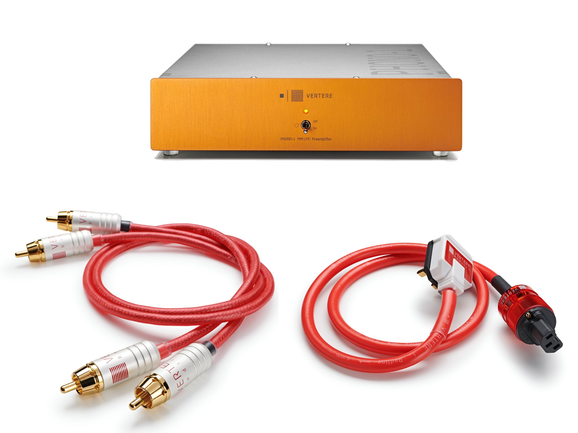 Vertere PHONO-1 MKII L Phono stage MM/MC with Redline Signal & Power Pack