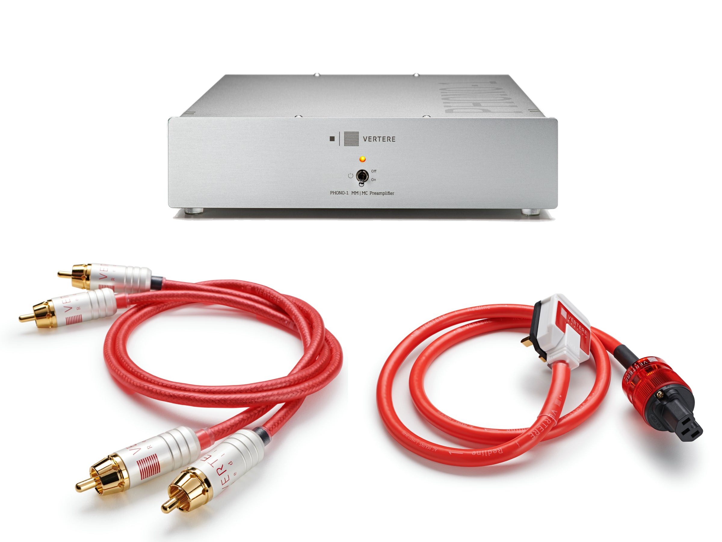 Vertere PHONO-1 MKII L Phono stage MM/MC with Redline Signal & Power Pack