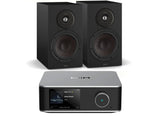 WiiM Amp Ultra with Sonik 3 Bookshelf Speakers