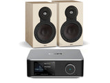 WiiM Amp Ultra with Sonik 3 Bookshelf Speakers