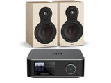 WiiM Amp Ultra with Sonik 3 Bookshelf Speakers
