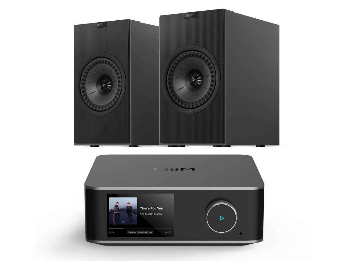 WiiM Ultra Streamer with KEF CODA W Wireless Active System