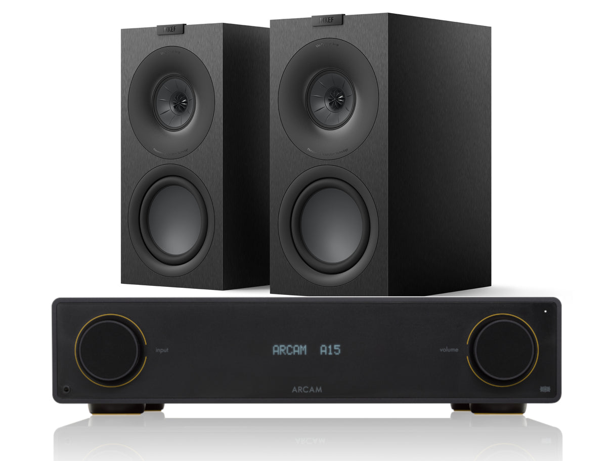 Arcam A15 + KEF Q Concerto + Cables