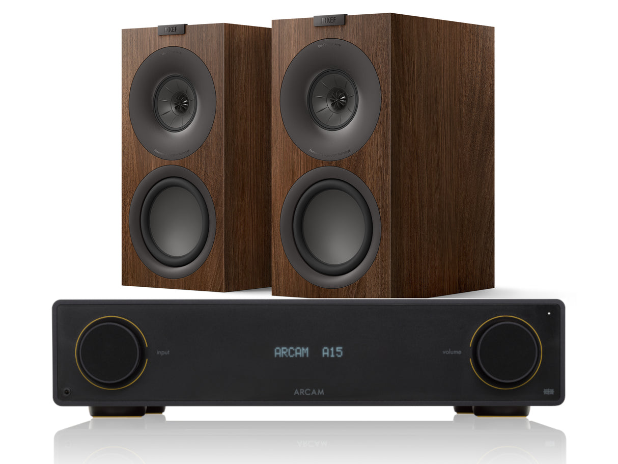 Arcam A15 + KEF Q Concerto + Cables