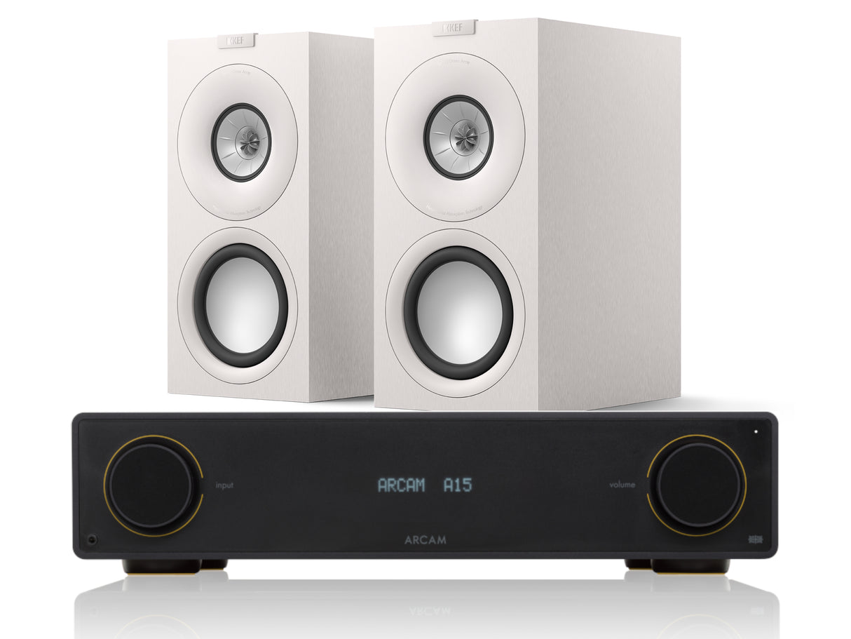 Arcam A15 + KEF Q Concerto + Cables