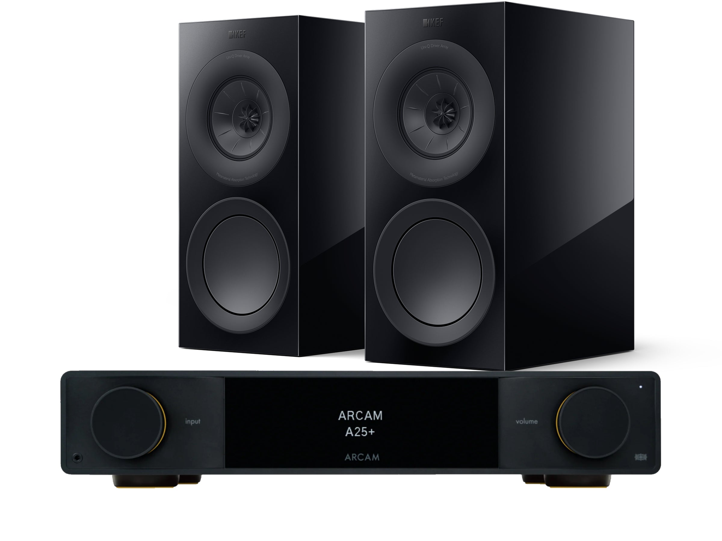 Arcam A25+ with KEF R3 META Speakers (2025 Model)