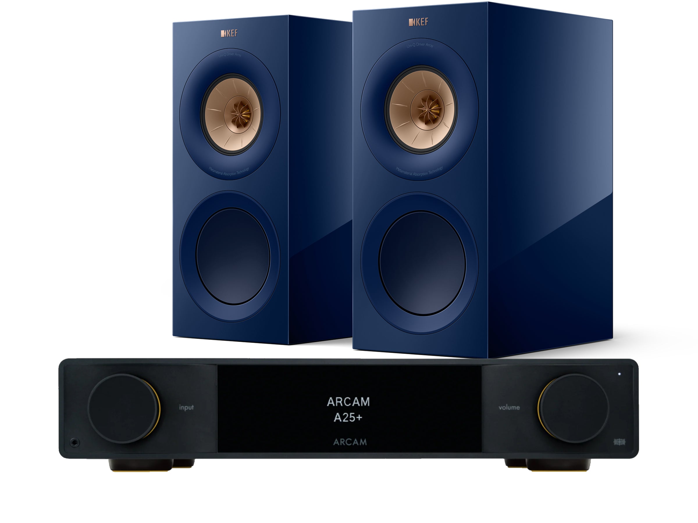 Arcam A25+ with KEF R3 META Speakers (2025 Model)