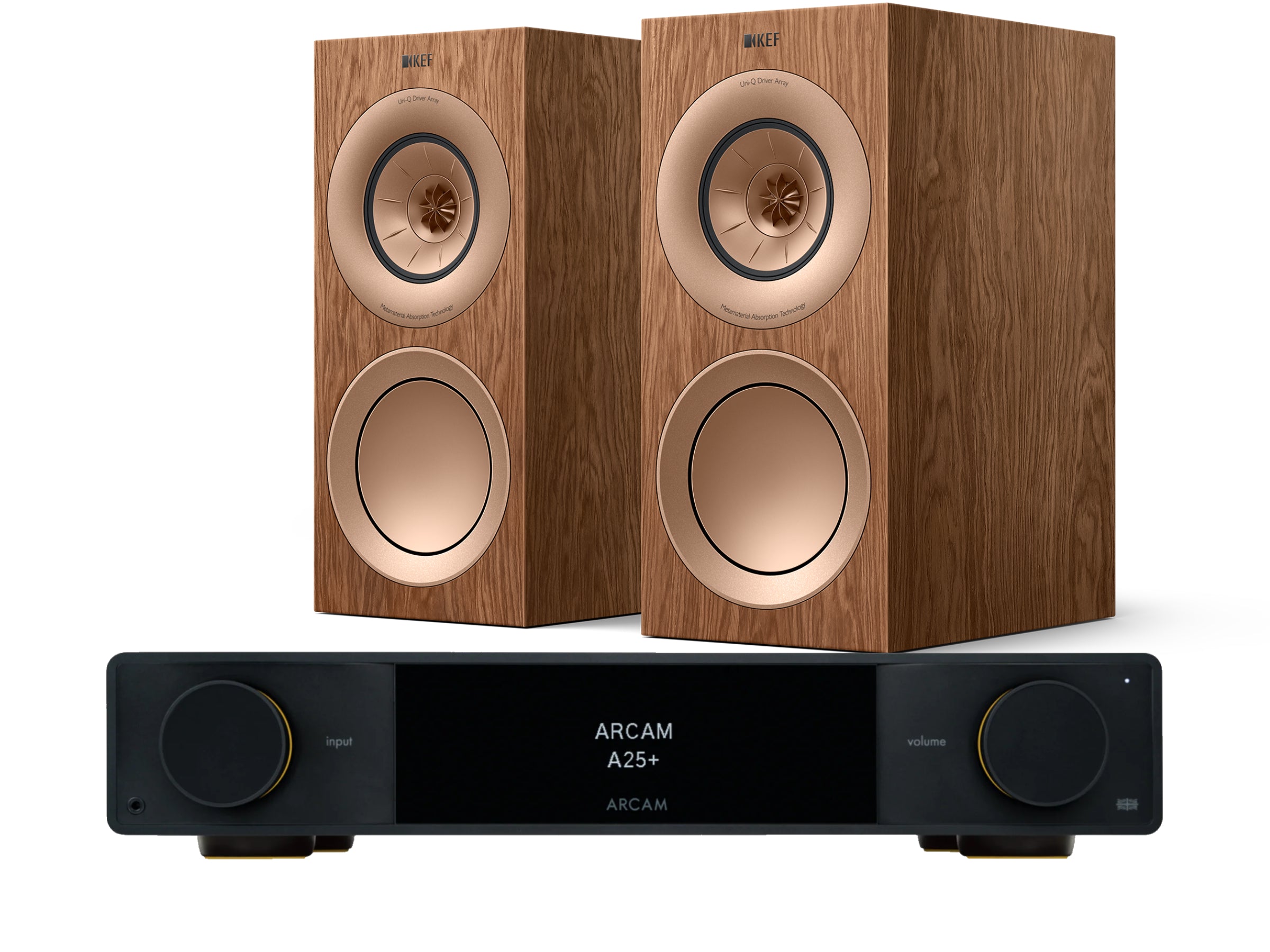 Arcam A25+ with KEF R3 META Speakers (2025 Model)