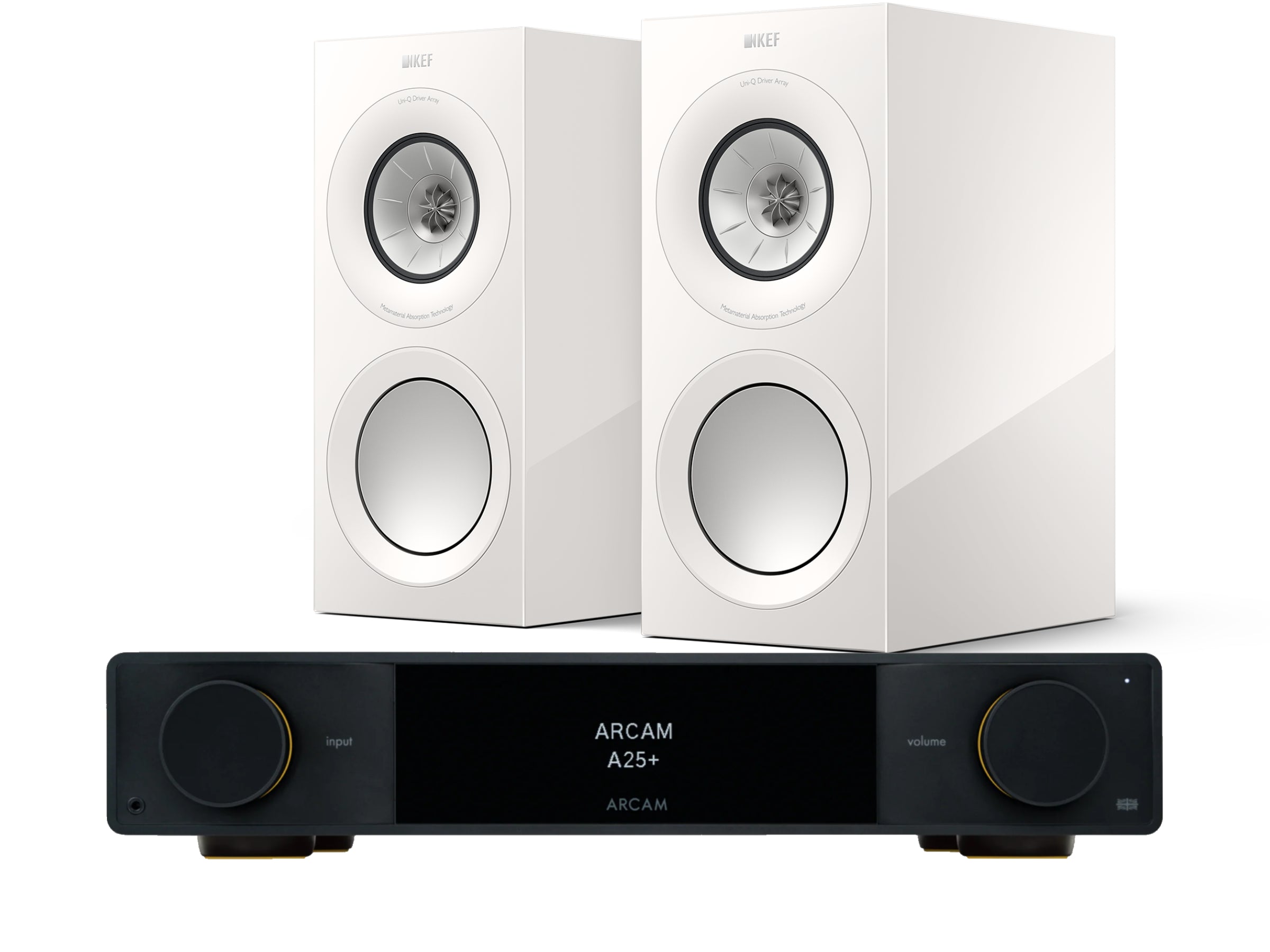 Arcam A25+ with KEF R3 META Speakers (2025 Model)